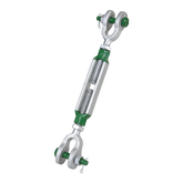 1" x 24" Green Pin® Jaw & Jaw Turnbuckle Galvanized BN 4.54 TON - SSGPMBGG2524
